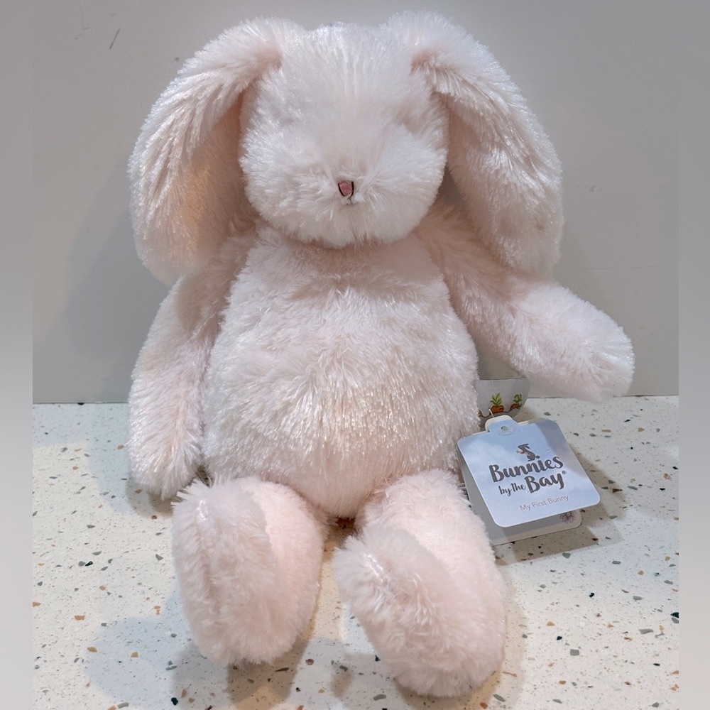 Bunnies by the Bay‎ Blush Pink Plush Bunny - Picture 2 of 9